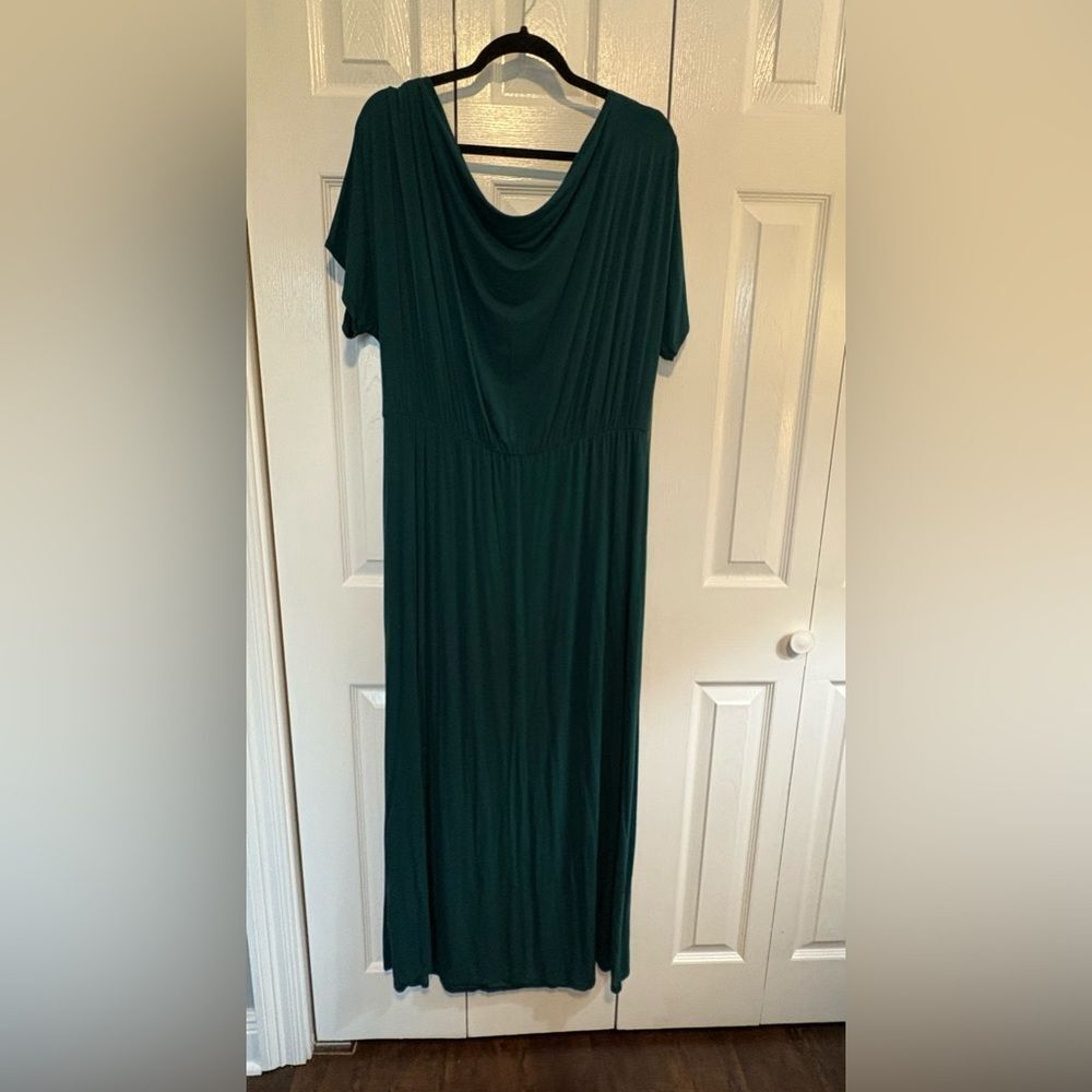 A Beautiful Soul Dark Teal Maxi Dress